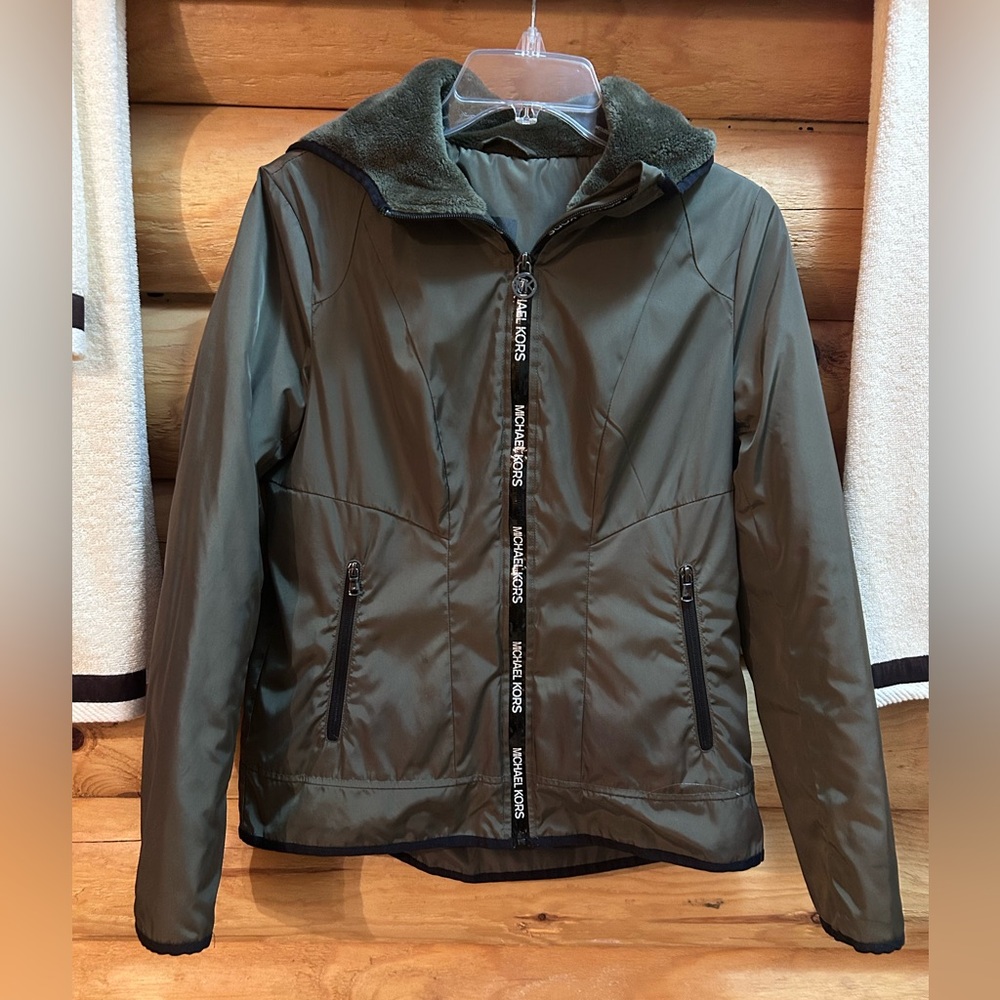 Michael Kors Olive Green Jacket